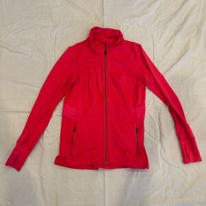 Women’s Tangerine Long Sleeve Full Zip Jacket